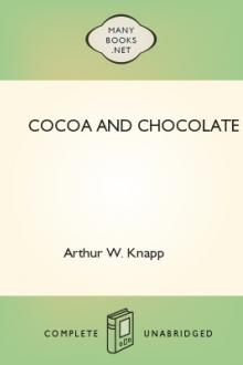 Cocoa and Chocolate By Arthur William Knapp Pdf