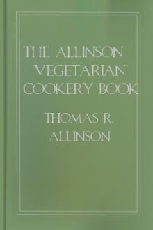The Allinson Vegetarian Cookery Book By Thomas Allinson