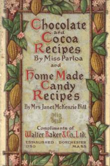 Chocolate and Cocoa Recipes By Maria Parloa Pdf