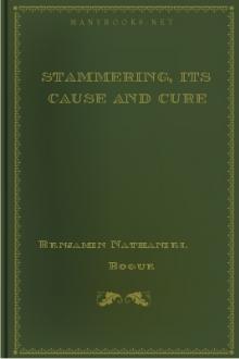 Stammering, Its Cause and Cure By Benjamin Bogue Pdf